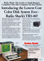 Reklama TRS-80 z Personal Computing 1/82