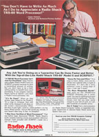 Reklama TRS-80 z Personal Computing 2/82 z Issakiem Asimovem