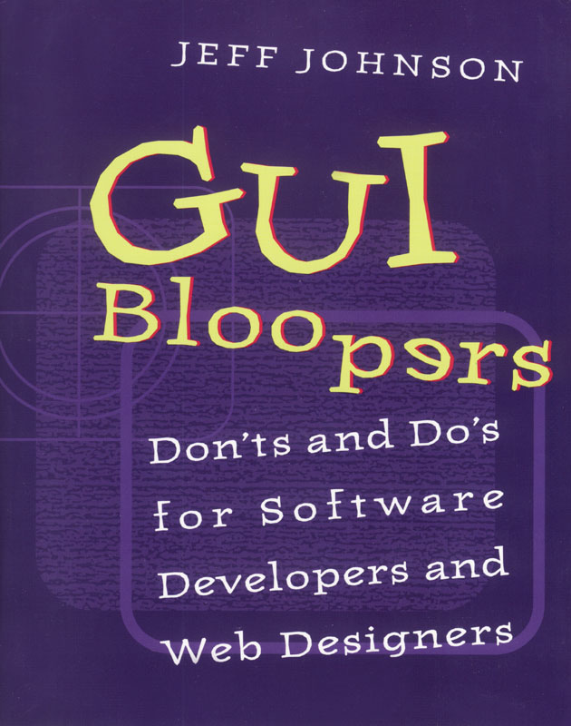 Okadka ksiki “GUI Bloopers”