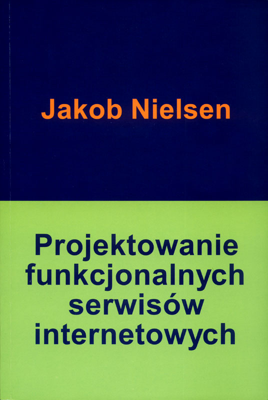 “Projektowanie funkcjonalnych serwisw internetowych” book cover